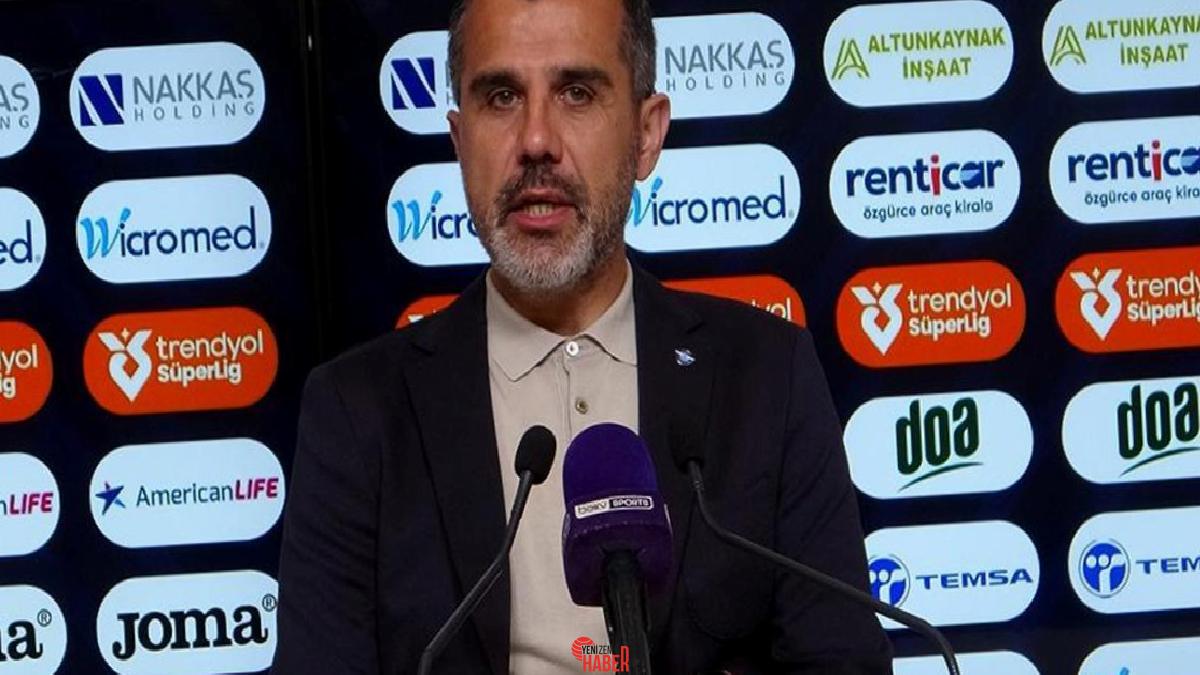 Adana Demirspor Teknik Yöneticisi Mustafa Alper Avcı, Trabzonspor maçının akabinde