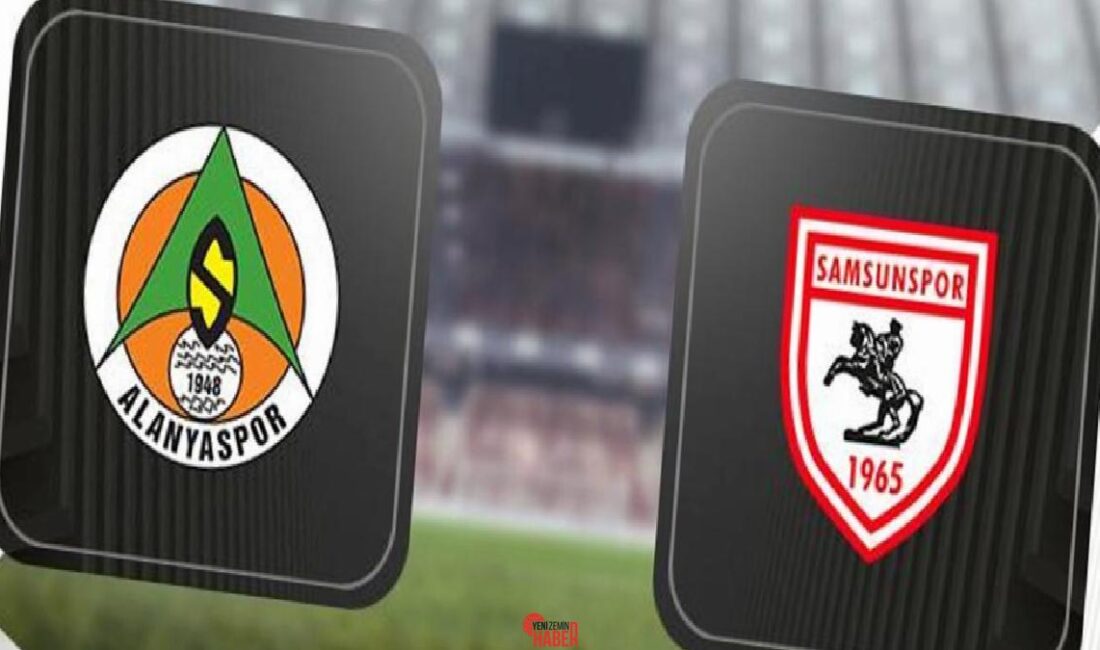 Trendyol Harika Lig'in 32. haftasında kapanışı Alanyaspor - Samsunspor uğraşı