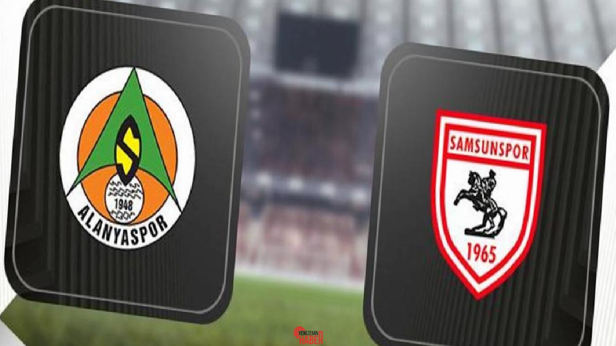 Trendyol Harika Lig'in 32. haftasında kapanışı Alanyaspor - Samsunspor uğraşı