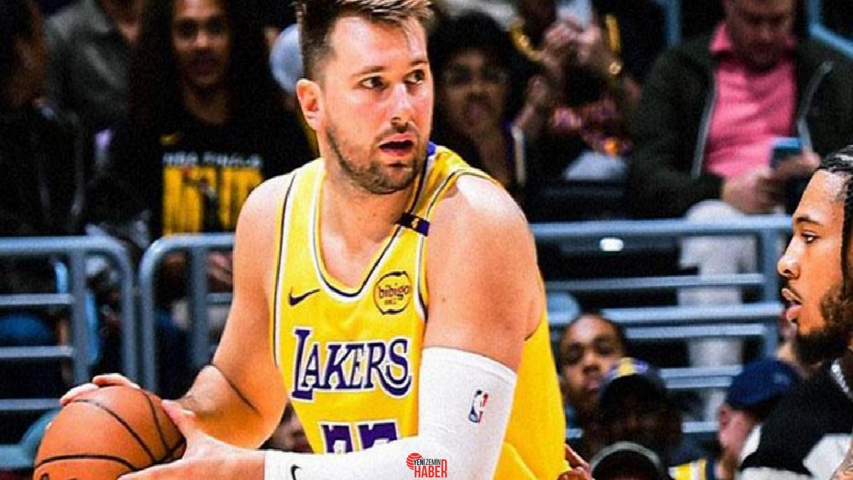 NBA'de Alperen Şengün'ün oynamadığı ve Luka Doncic'in yıldızlaştığı maçta Lakers,
