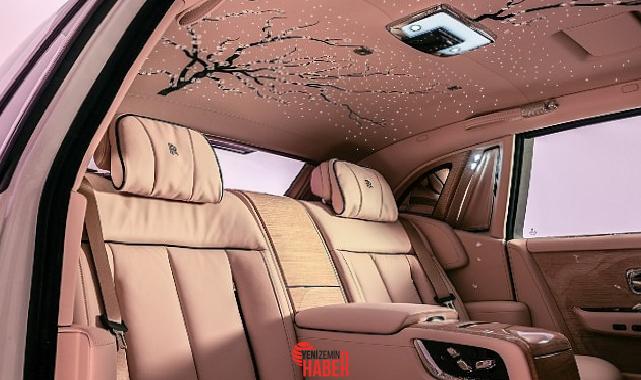 Rolls-Royce, özel olarak tasarlanmış Phantom “Cherry Blossom” siparişini tanıtıyor. Japonya’nın