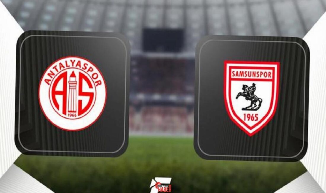 Üstün Lig'in 30. haftasında Antalyaspor, sahasında Samsunspor'u ağırlıyor. İç alanda