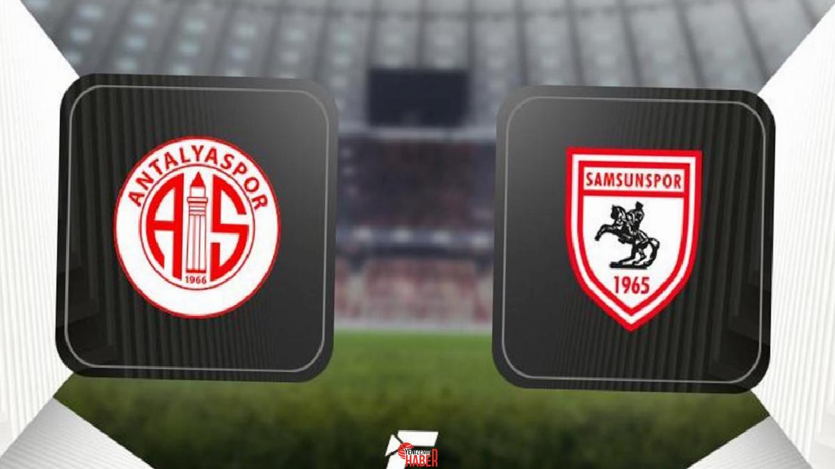 Üstün Lig'in 30. haftasında Antalyaspor, sahasında Samsunspor'u ağırlıyor. İç alanda