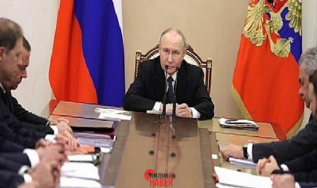 Vladimir Putin, Askeri-Sanayi Komitesi toplantısına başkanlık etti.