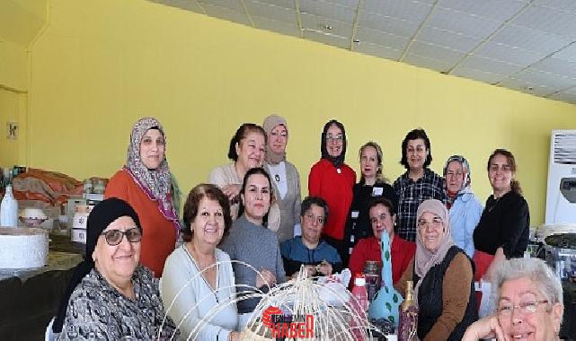 Antalya Büyükşehir Belediyesi ATASEM meslek eğitim kursları ile bayanların üretime