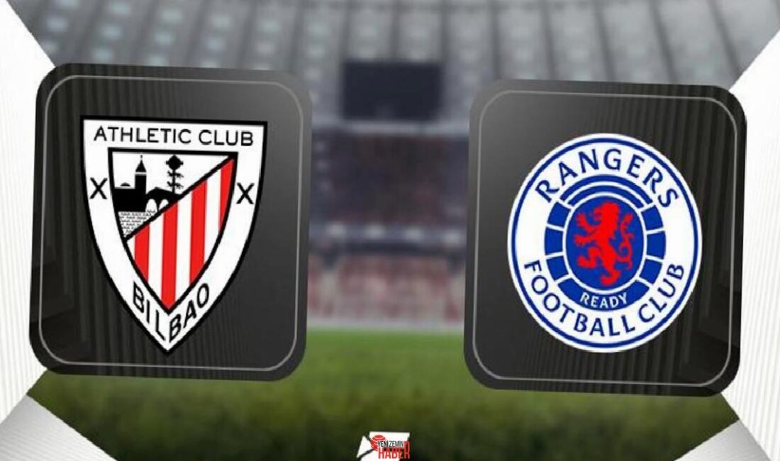 UEFA Avrupa Ligi Çeyrek Final rövanş maçında Athletic Bilbao, Rangers'ı