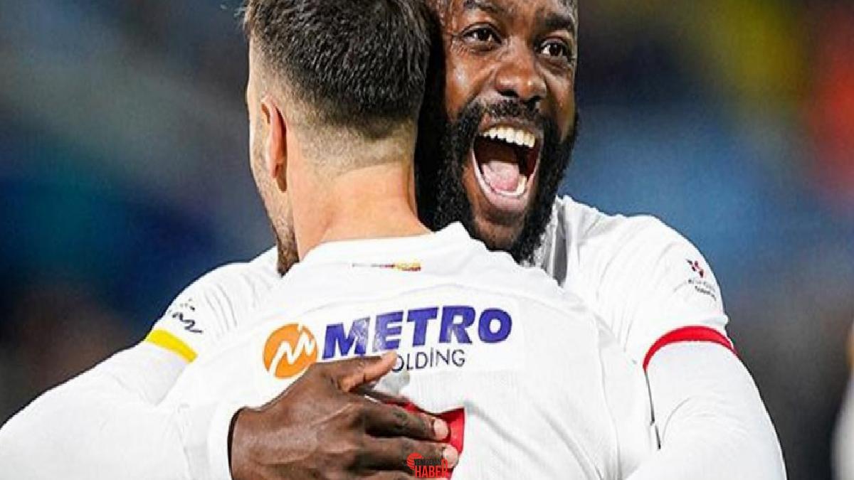 Süper Lig gruplarından Kayserispor'un forvet oyuncusu Stephane Bahoken ligdeki 5.