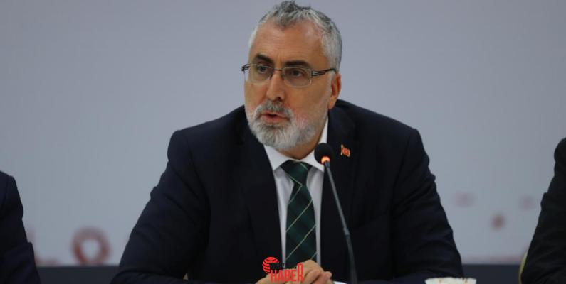 Çalışma ve Sosyal Güvenlik Bakanı Vedat Işıkhan işsizilik oranı, 1