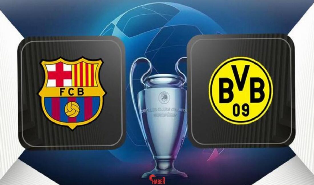 UEFA Şampiyonlar Ligi çeyrek final birinci maçında Barcelona, Borussia Dortmund'u