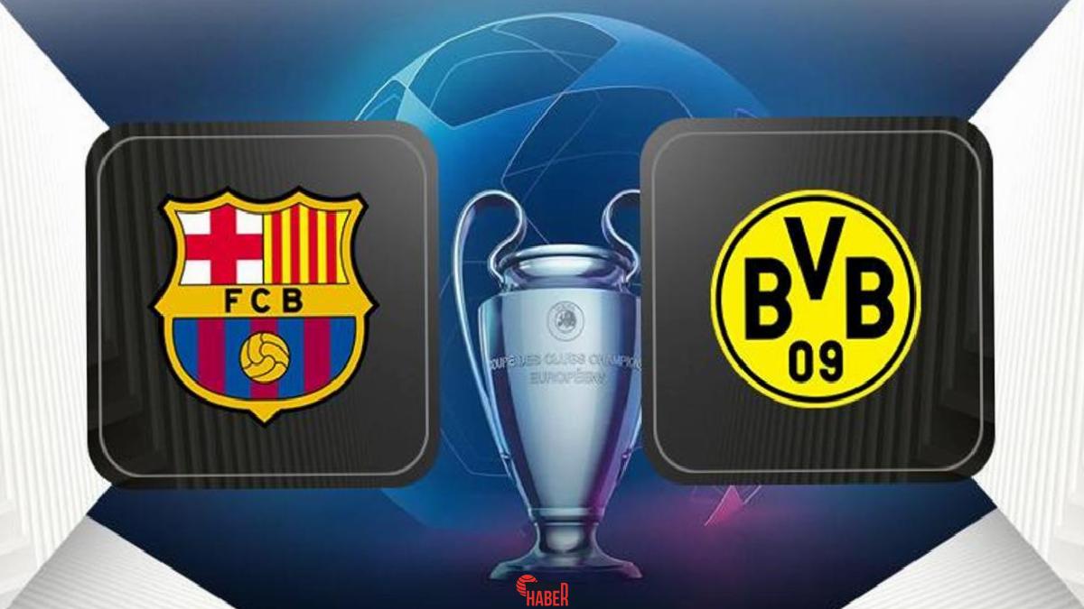 UEFA Şampiyonlar Ligi çeyrek final birinci maçında Barcelona, Borussia Dortmund'u