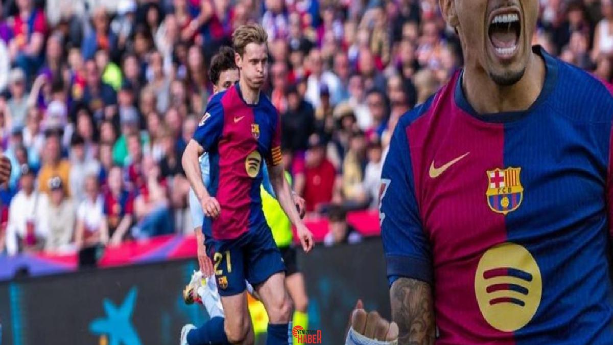 İspanya LaLiga'nın lideri Barcelona, sahasında ağırladığı Celta Vigo karşısında 3-1