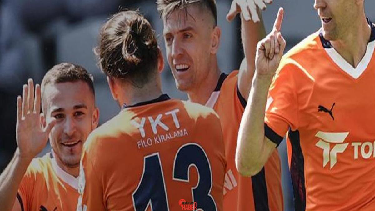 Başakşehir, Trendyol Muhteşem Lig'in 32. haftasında evinde Gaziantep FK'yi 1-0