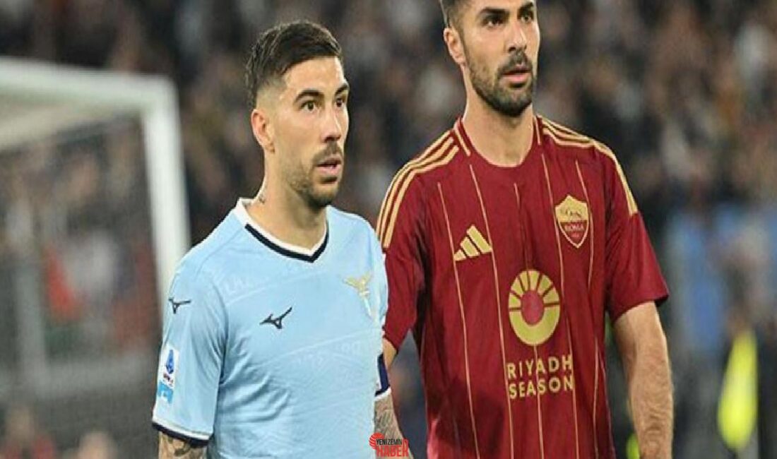 İtalya Serie A'nın 32. haftasında Roma deplasmanda karşılaştığı Lazio ile