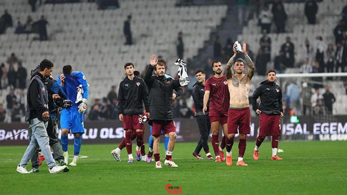 Harika Lig'in 34. haftasında Beşiktaş evinde Hatayspor'u 5-1 mağlup etti.