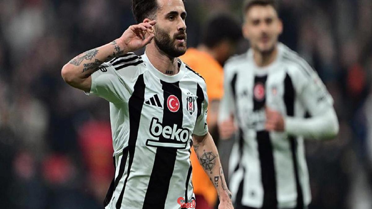 Derbide Galatasaray'a şık bir gol atan Rafa Silva, Beşiktaş formasıyla