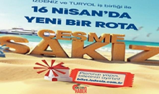 İzmir Büyükşehir Belediyesi’nin deniz turizmini canlandırmak için İZDENİZ konforuyla sürdürdüğü