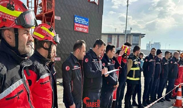 Büyükşehir Belediyesi İtfaiye Dairesi Başkanlığı’na bağlı Arama ve Kurtarma grubu,