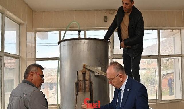 Manisa Büyükşehir Belediyesi, kırsal kalkınma ataklarından biri olan ‘Tek Dam’