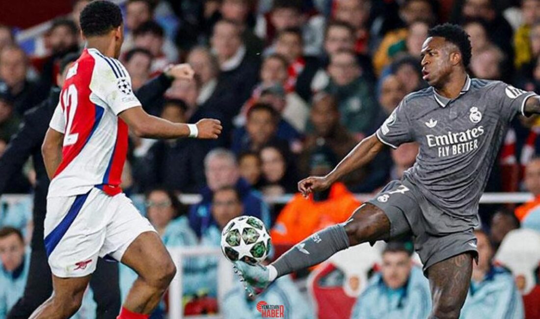 UEFA Şampiyonlar Ligi Çeyrek Final birinci maçında Arsenal ile Real