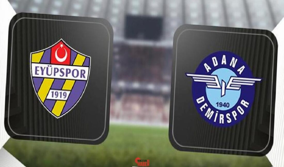 Harika Lig'de 31.haftanın kapanış maçında Eyüpspor, küme düşmesi kesinleşen Adana
