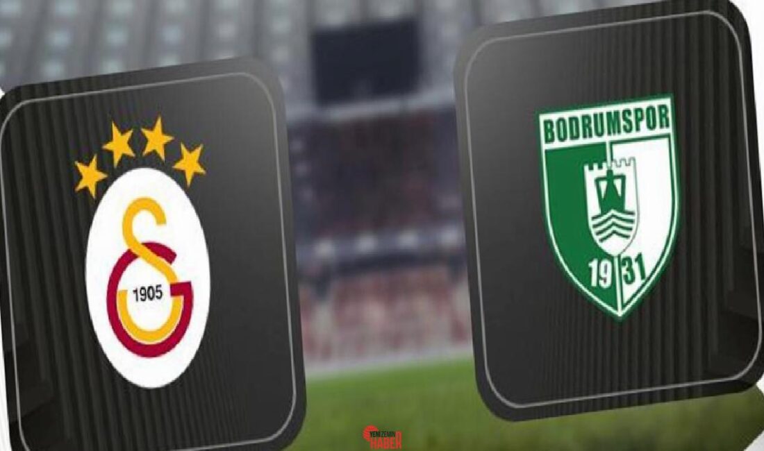 Muhteşem Lig'de 32. haftanın açılış gününde lider Galatasaray, sahasında Bodrum