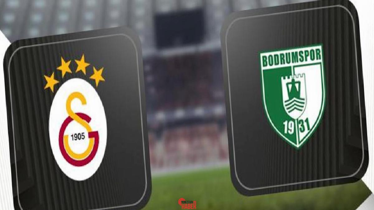 Muhteşem Lig'de 32. haftanın açılış gününde lider Galatasaray, sahasında Bodrum
