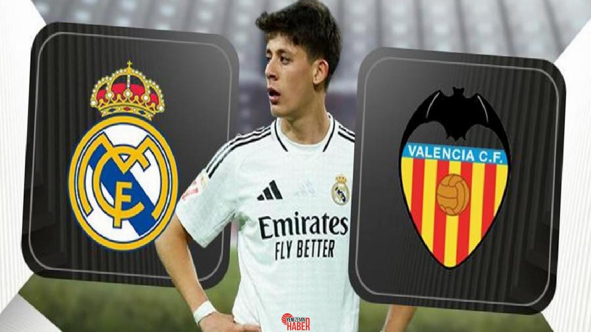 La Liga'da şampiyonluk yarışını sürdüren Real Madrid, Santiago Bernabeu'da Valencia'yı