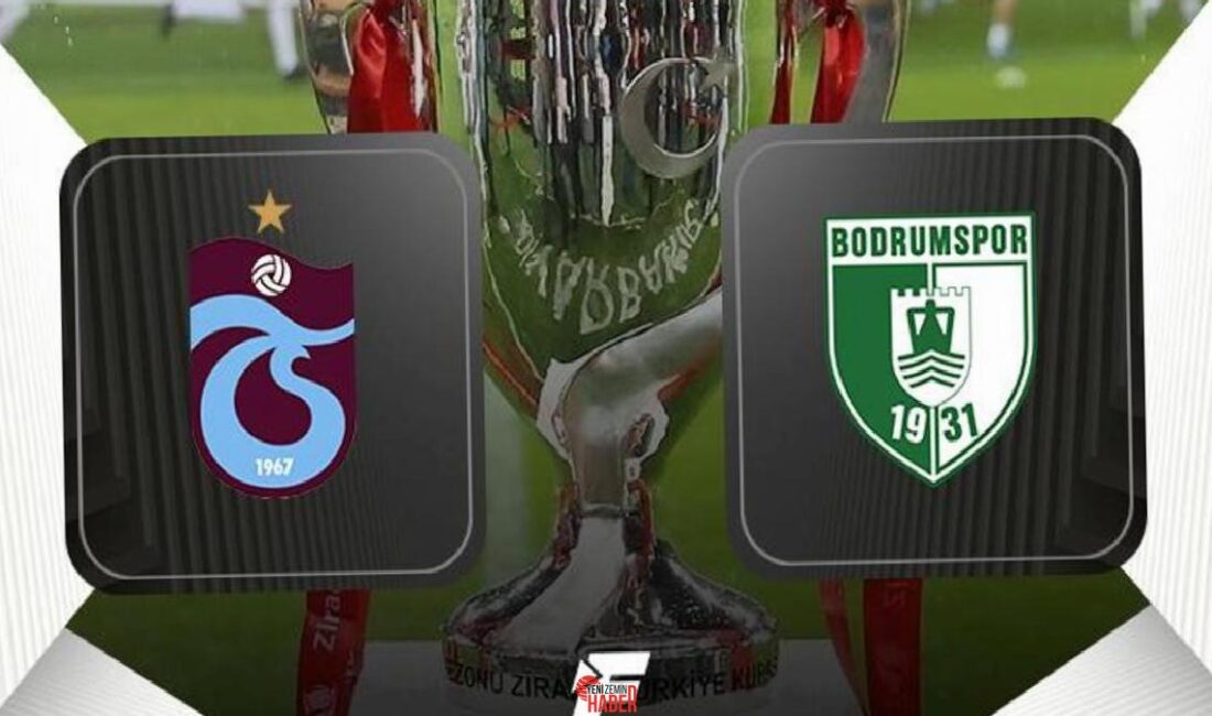 Ziraat Türkiye Kupası çeyrek final maçında Trabzonspor Papara Park'ta, Bodrum