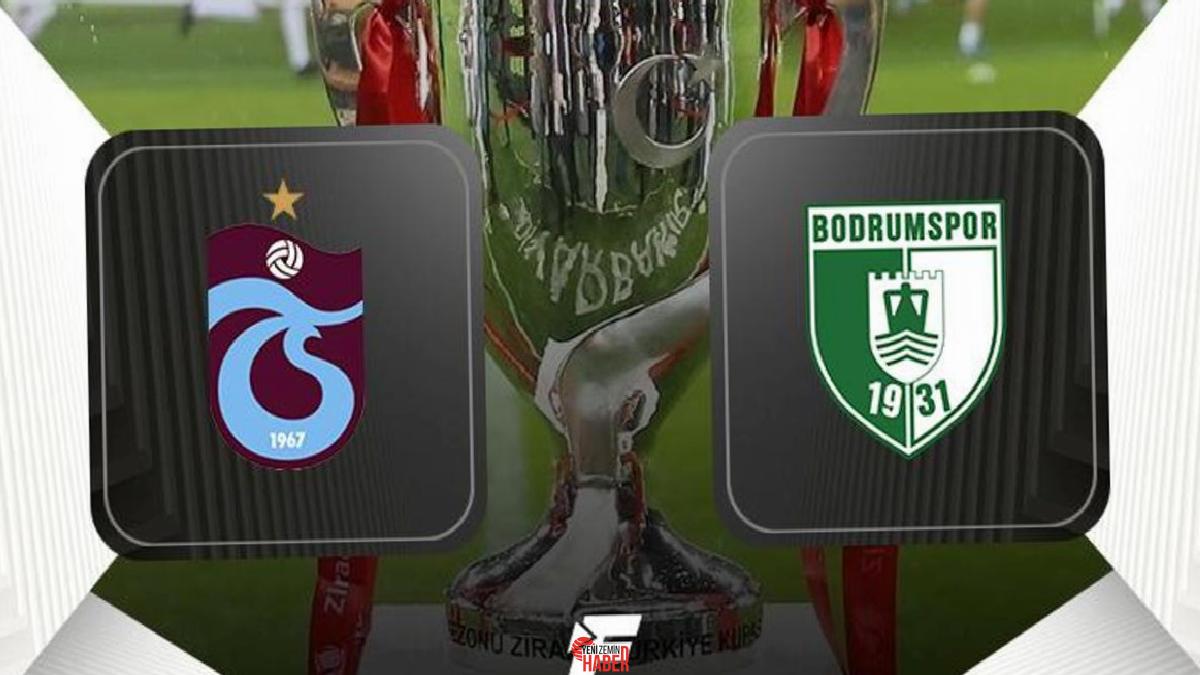 Ziraat Türkiye Kupası çeyrek final maçında Trabzonspor Papara Park'ta, Bodrum