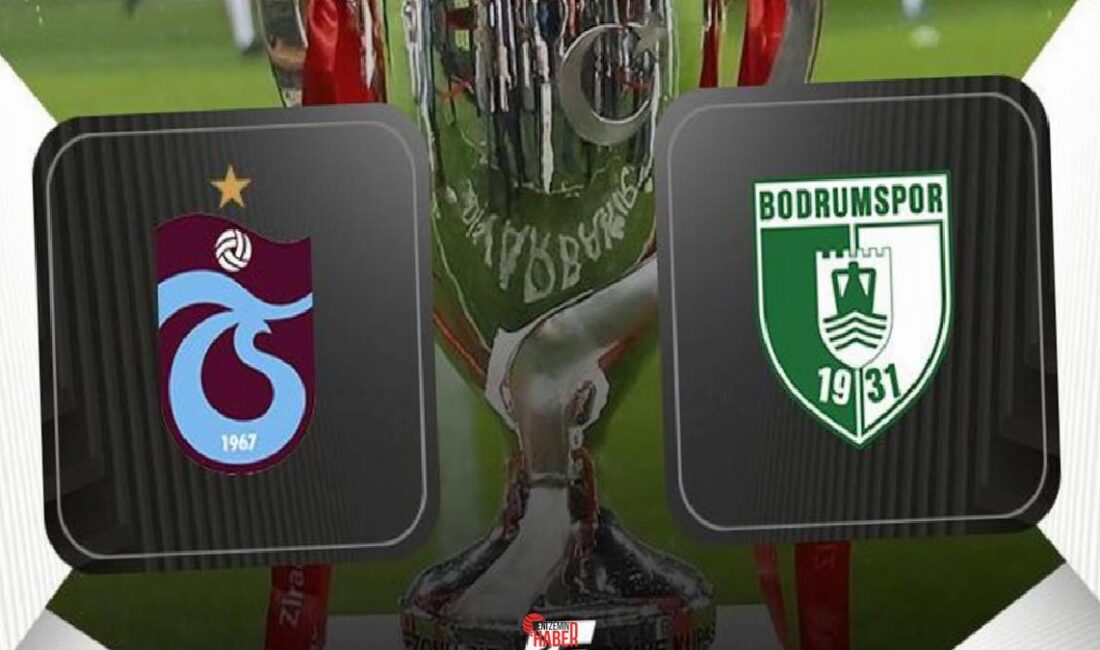 Ziraat Türkiye Kupası çeyrek final maçında Trabzonspor Papara Park'ta, Bodrum