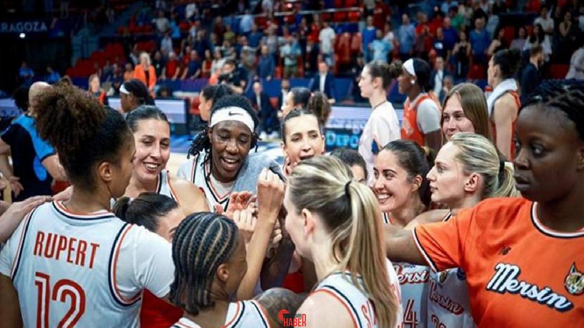 Bayanlar Euroleague’deki temsilcilerimizden Çimsa ÇBK Mersin’in, Bourges’i yenerek ismini üst