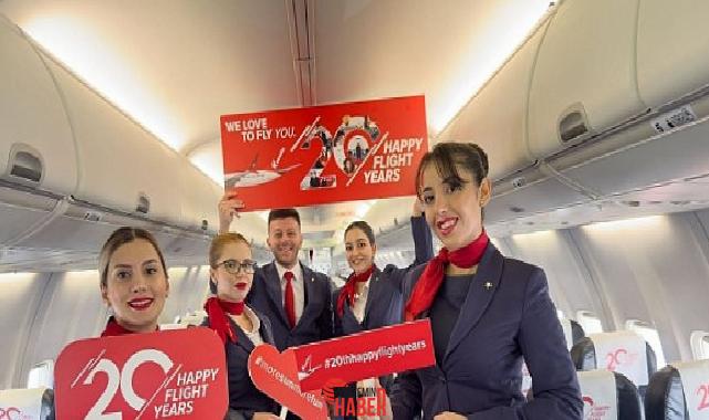 Havacılık dalında yenilikçi uygulamalarıyla öne çıkan Corendon Airlines, 20. kuruluş