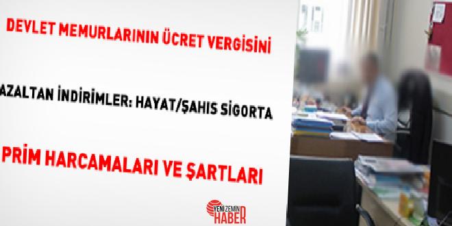 Devlet memurları, kanunen kesilen toplumsal güvenlik primleri dışında aylık fiyat