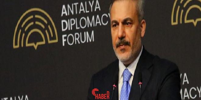 Dışişleri Bakanı Hakan Fidan, Türk ve İsrail jetlerinin Suriye'de müsabaka