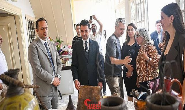 Bornova Belediyesi, Dramalılar Köşkü’nde “Resim ve Seramik Sergisi”ne konut sahipliği