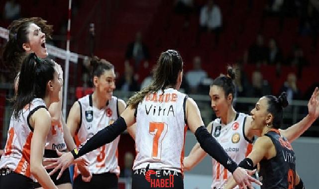 Vodafone Sultanlar Ligi play-off 3.lük/4.lük serisinde Galatasaray Daikin’e konuk olan