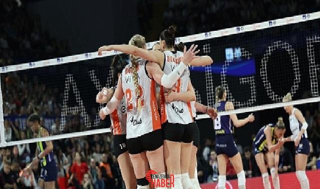 AXA Sigorta Kupa Voley Bayanlar finalinde İzmir’de Fenerbahçe Medicana ile