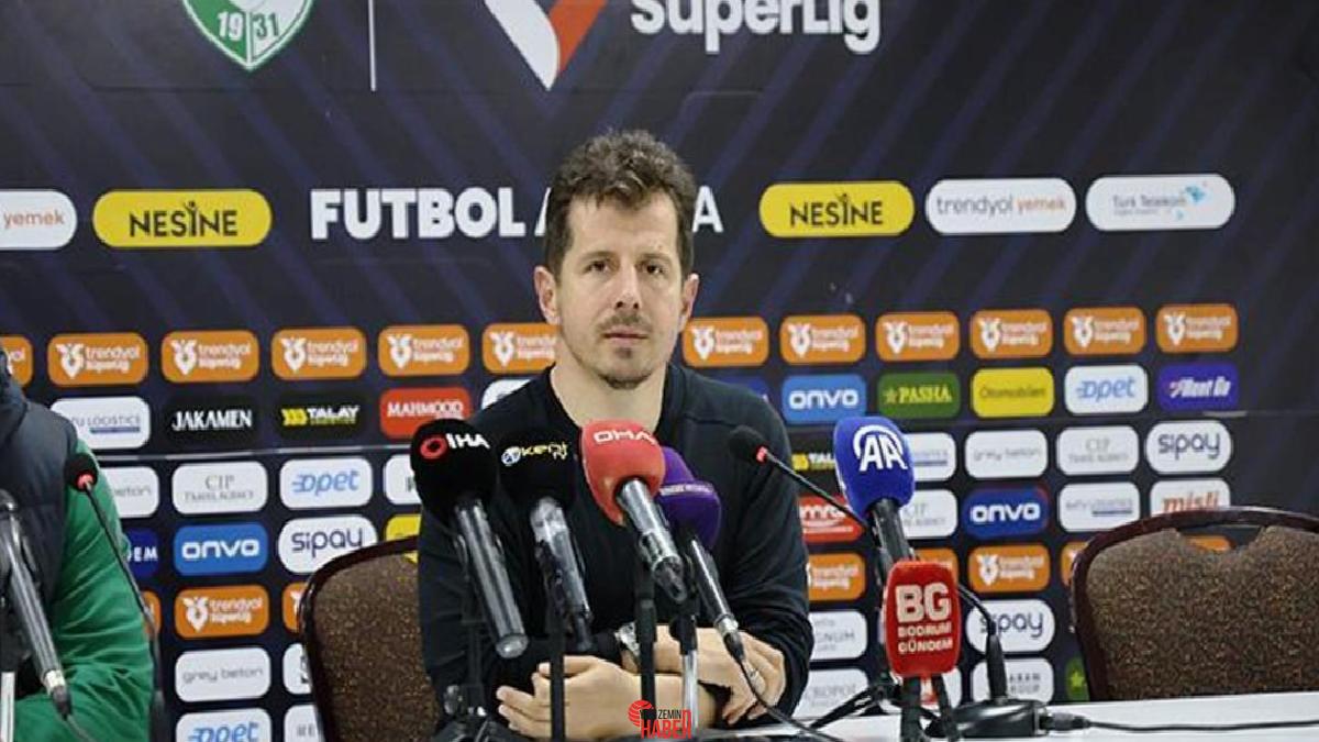 Antalyaspor Teknik Yöneticisi Emre Belözoğlu, Bodrum FK maçının akabinde yaptığı