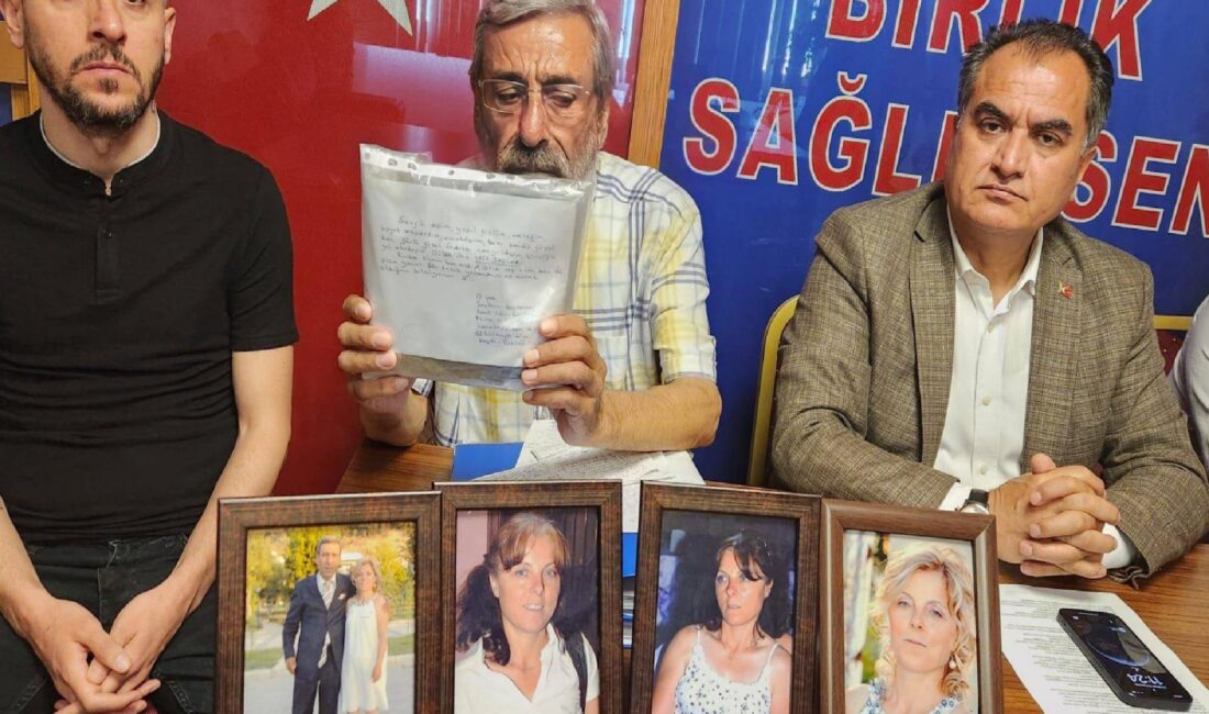 Birlik Sağlık Sen Genel Başkanı Ahmet Doğruyol ve eşini burun