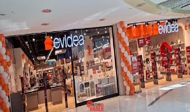 Konut ömür bölümünün başkan markalarından Evidea, Denizli’deki ikinci mağazasını 16