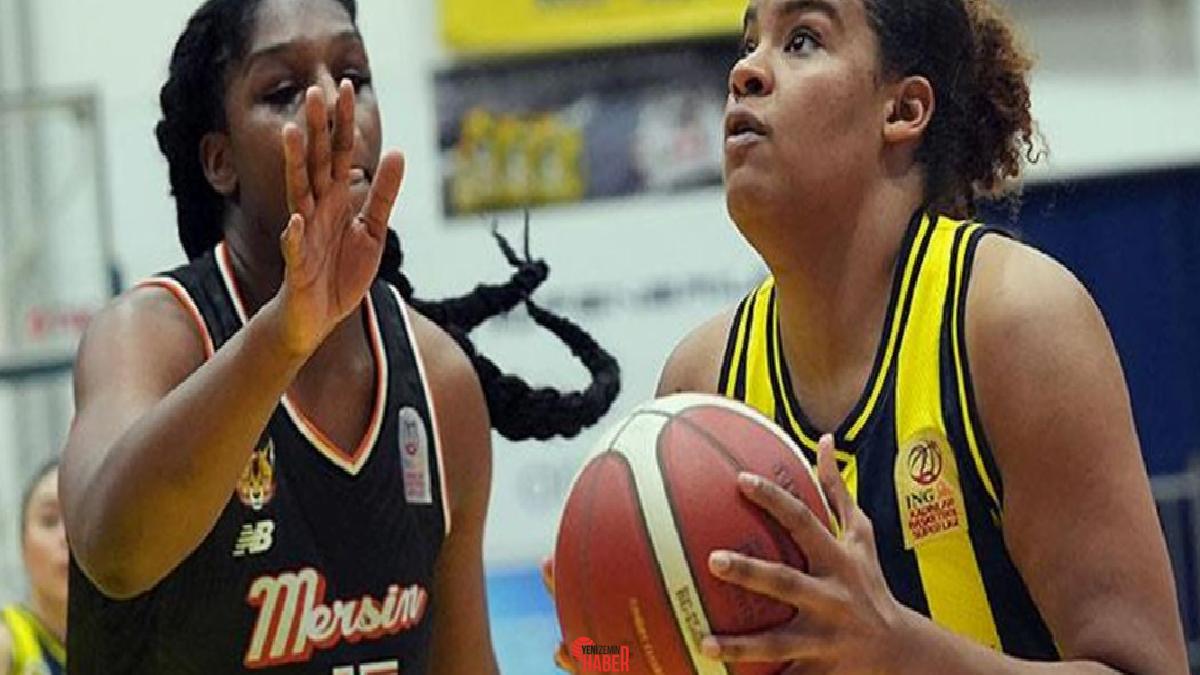 Bayanlar Basketbol Süper Ligi final serisi birinci maçında Fenerbahçe alanında