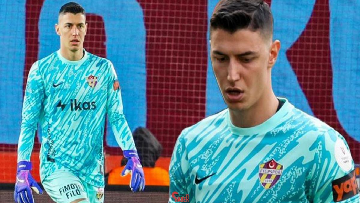 Süper Lig gruplarından Eyüpspor’un ulusal kaleci Berke Özer, gösterdiği performansla