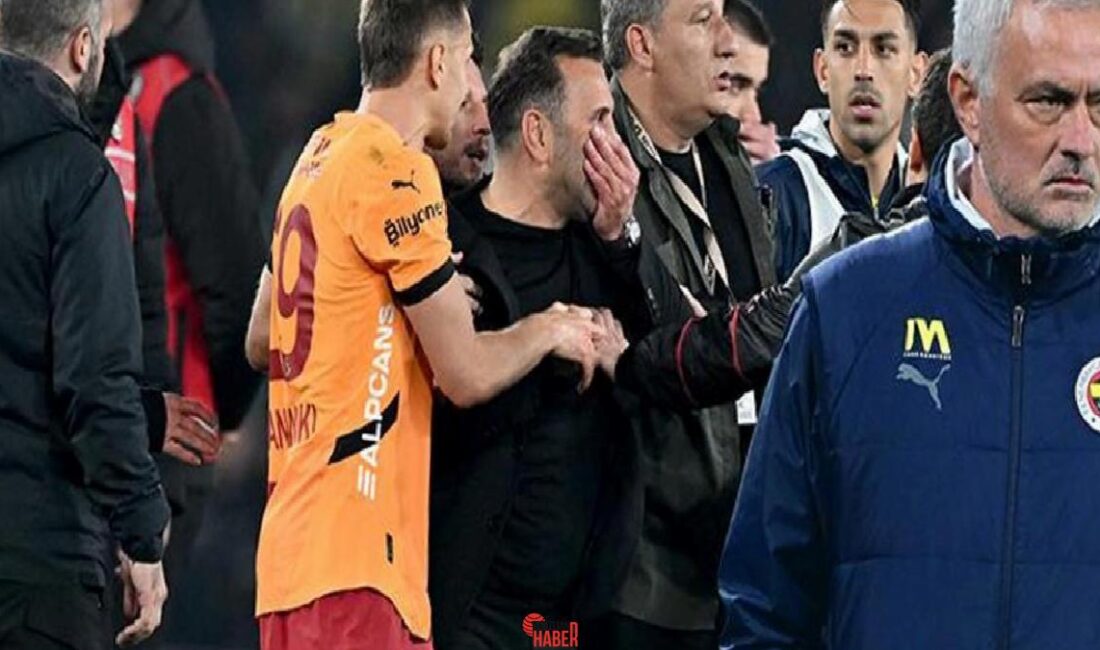 Galatasaray, Fenerbahçe'nin dün akşam Jose Mourinho'yu savunan açıklamasına sert bir