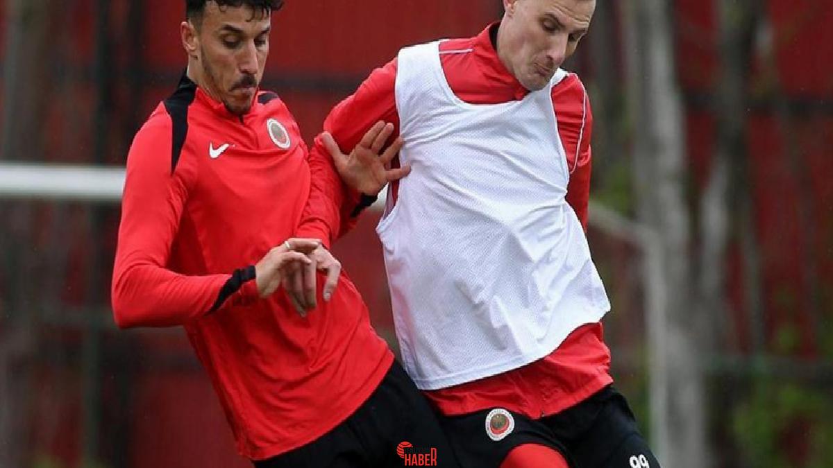 Gençlerbirliği'nin Ümraniyespor maçı hazırlıkları kapsamındaki idmanı, futbolcuların alacaklarının ödenmediği gerekçesiyle