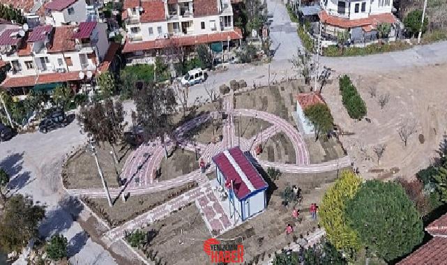 Menderes Belediyesi, Gümüldür’de üretimine başladığı İnönü Parkı’nı vatandaşların hizmetine açtı.