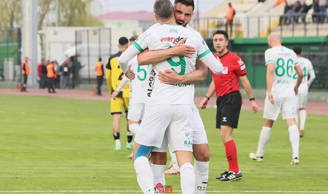 1. Lig'in 33. haftasında Iğdır FK, sahasında ağırladığı İstanbulspor'u 3-0