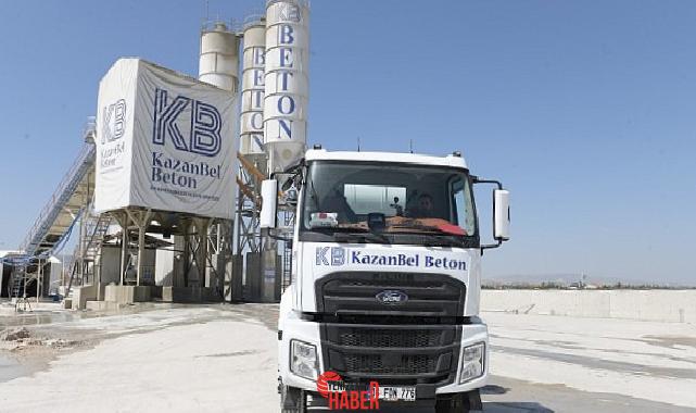Kahramankazan’ın inşaat dalındaki önder markası KazanBel Beton, yeni ford marka