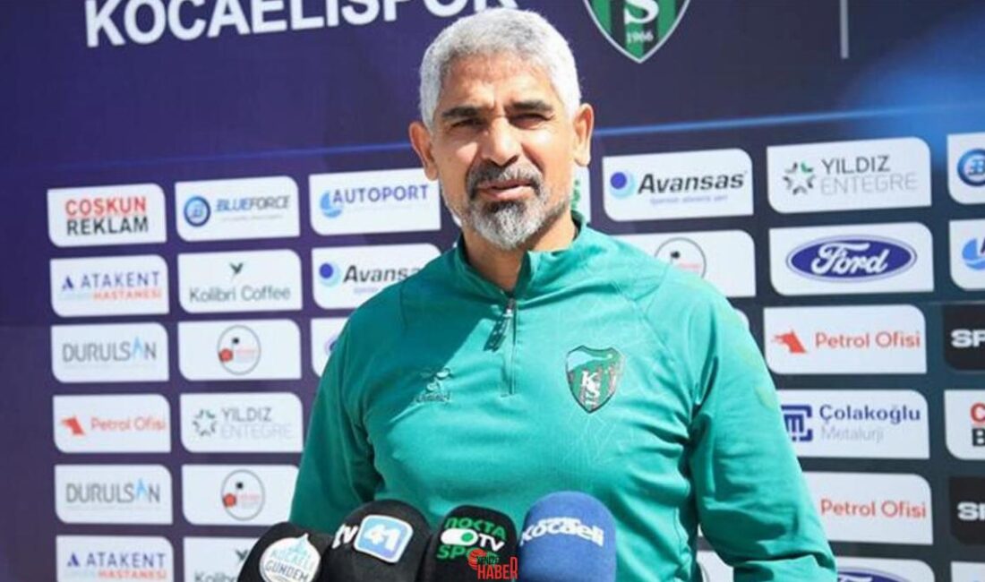 Trendyol 1. Lig'den Süper Lig'e çıkmayı başaran Kocaelispor'da teknik direktör