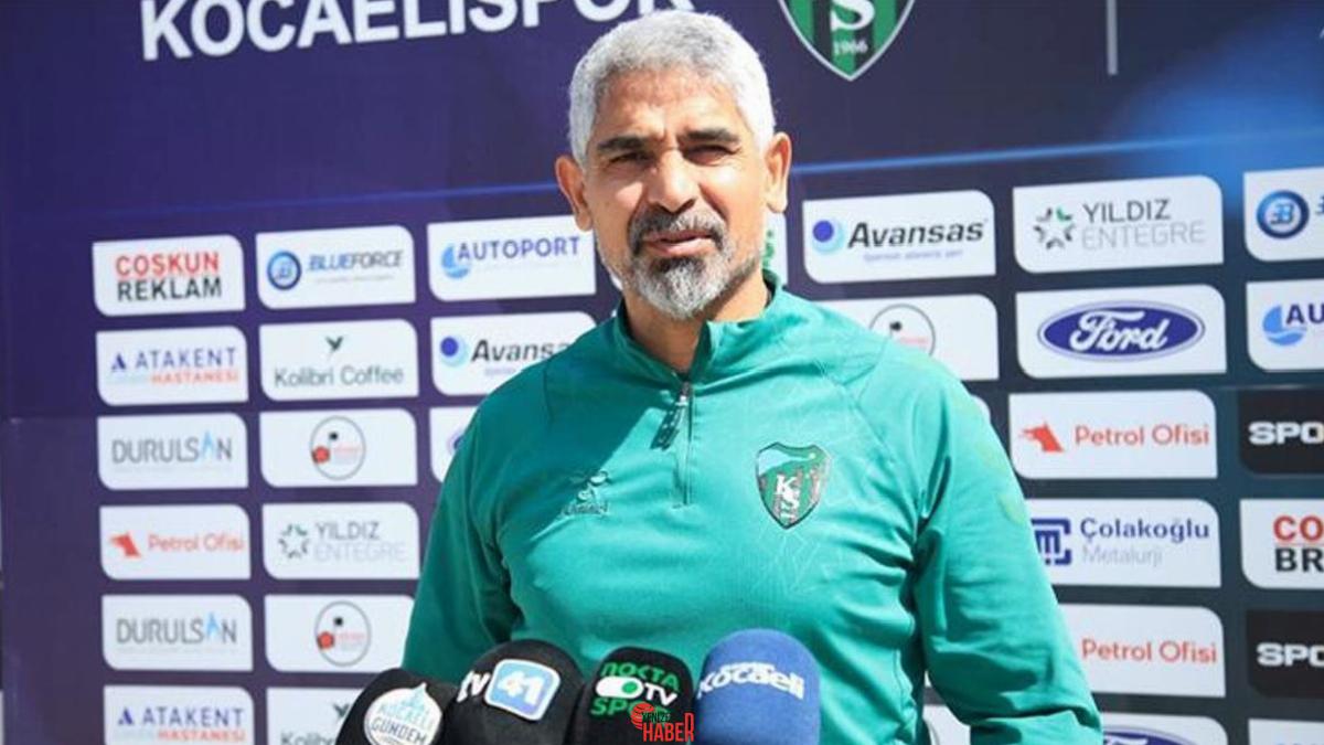Trendyol 1. Lig'den Süper Lig'e çıkmayı başaran Kocaelispor'da teknik direktör