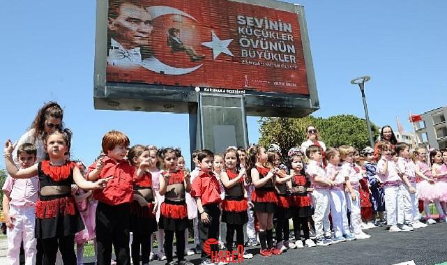 Karşıyaka Belediyesi’nin 23 Nisan Ulusal Egemenlik ve Çocuk Bayramı aktiflikleri,